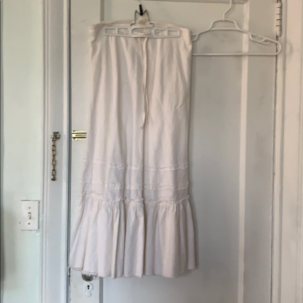 Cotton maxi skirt